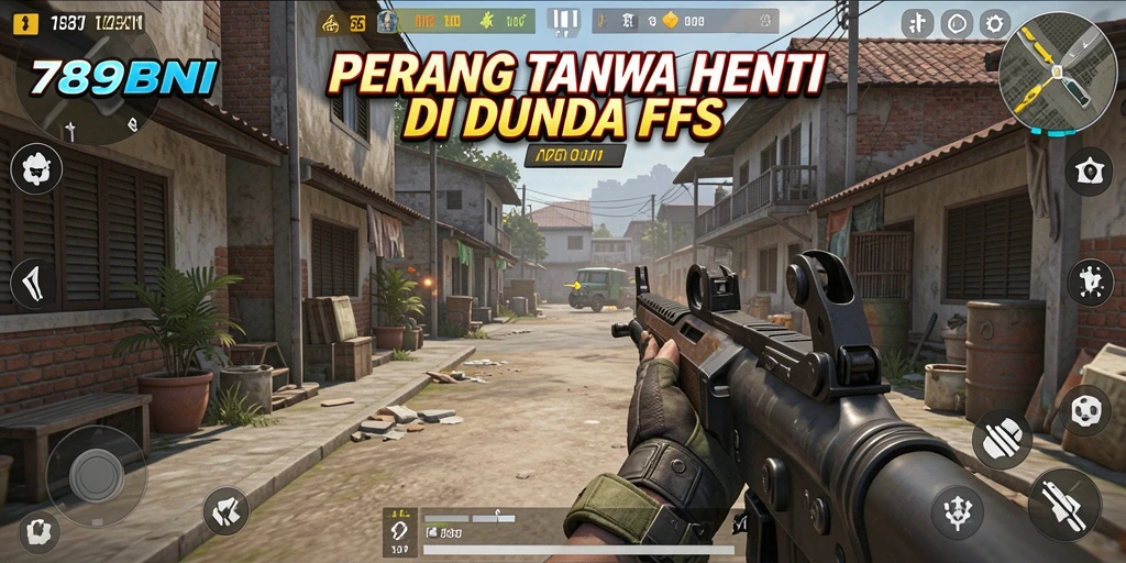 Tangkapan layar gameplay intens dari 789BNI.