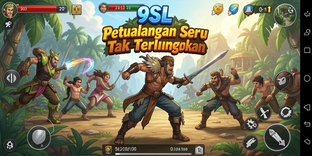 Tangkap momen seru dalam gameplay 9SL yang penuh petualangan.