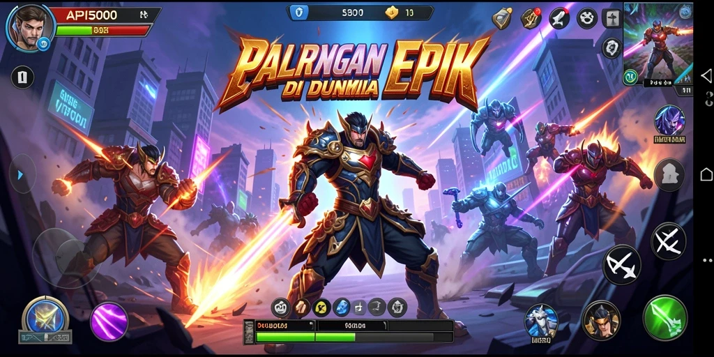 Tampilan gameplay API5000 yang menegangkan dan seru.