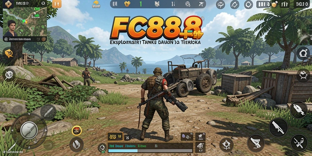 Tampilan gameplay yang memukau dari <strong>FC888</strong> di dunia terbuka yang luas.