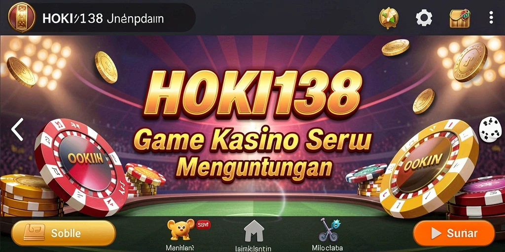 Screenshot utama HOKI138 menampilkan gameplay Kasino yang mendebarkan.