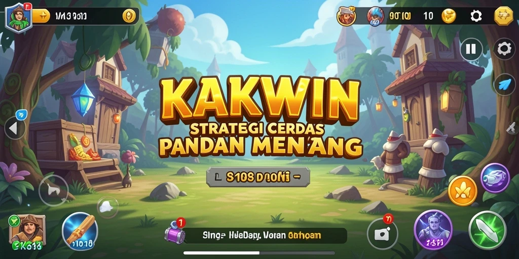 Tampilan gameplay KAKWIN yang menampilkan pertarungan taktis.