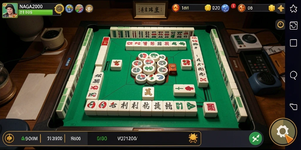 Tangkapan layar gameplay NAGA2000 yang menarik dan penuh tantangan.