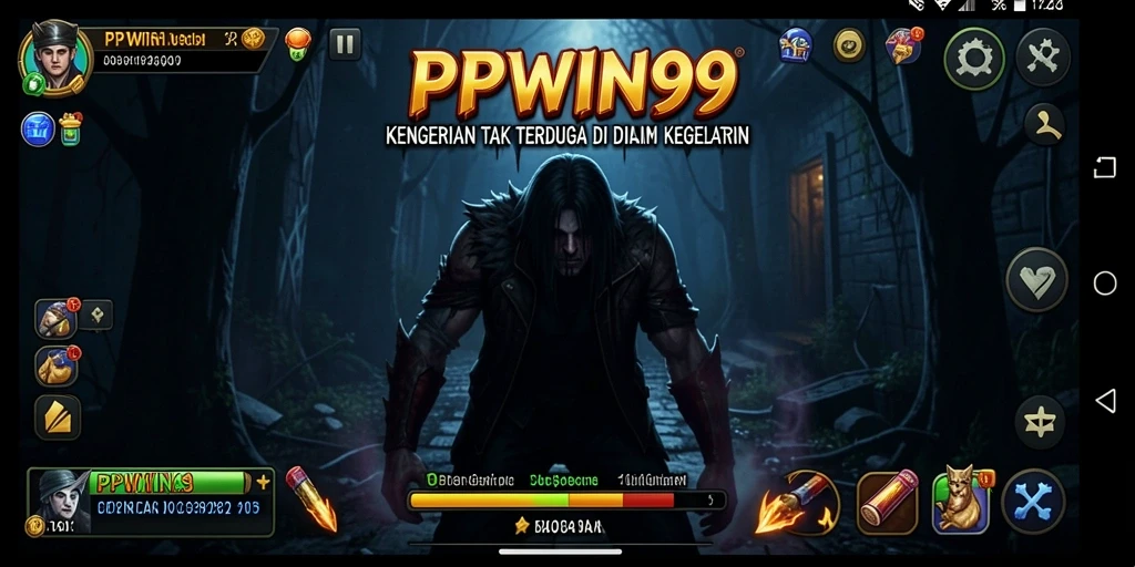 Tampilan menyeramkan dari gameplay PPWIN99 yang menegangkan.