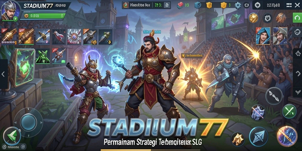 Tampilan gameplay <strong>STADIUM77</strong> yang memikat dan penuh aksi.