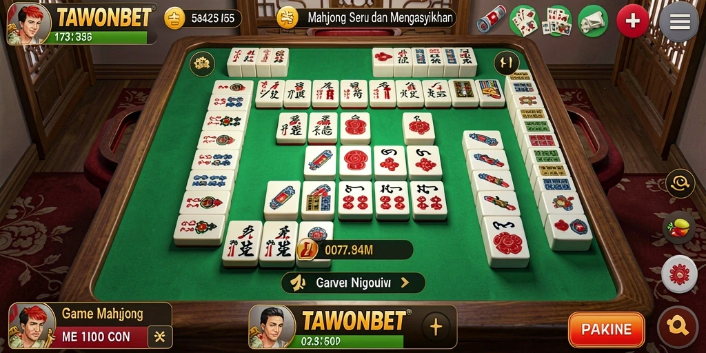 Tampilan gameplay TAWONBET yang menarik dan mendebarkan.