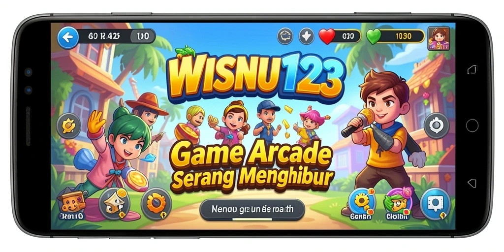 Tampilan gameplay seru dan menantang dari WISNU123